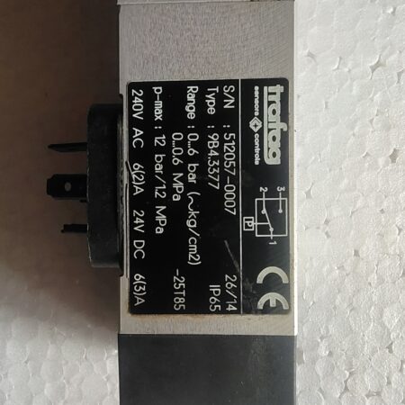 TRAFAG 9K0.2085 PICOSTAT 25-250 BAR 9K0-2085 PRESSURE SWITCH