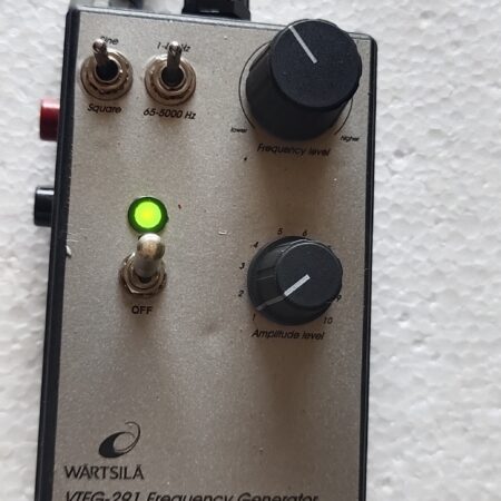 Wartsila vtfg-291 frequency generator