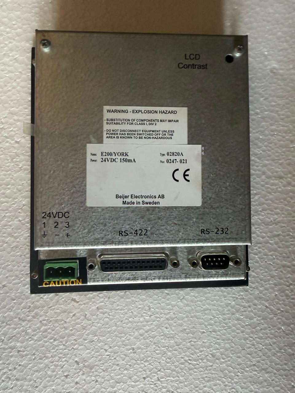 YORK E200 Controller - Image 5