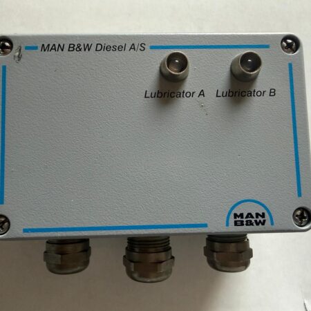 MAN B&W Diesel A/S Dual Lubricator Control Box