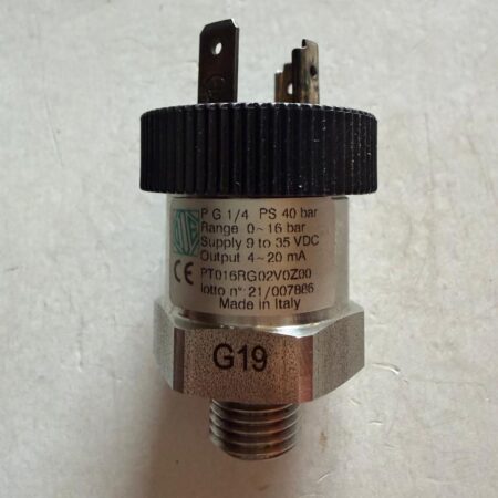 ODE Pressure Transducer 0-16 BAR / 9-35 VDC PT016RG02V0Z00