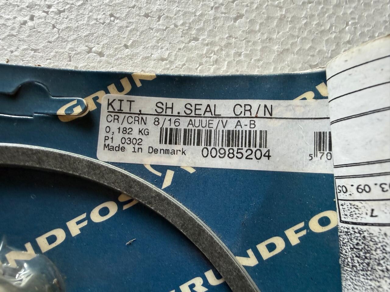 Grundfos (CR/CRN 8/16) 00985204 Shaft Seal and Gasket Seal Kit - Image 2