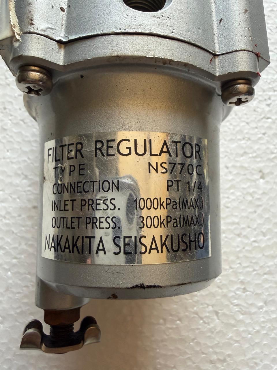 Nakakita Seisakusho NS770C Filter Regulator - Image 3